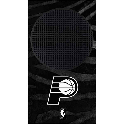 NBA Indiana Pacers Black Animal Print Xbox Series S Console Skin